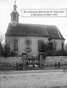Katholische St. Laurentius im Jahre 1899