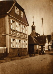 Wirtschaft "Zum Goldenen Adler" 1927