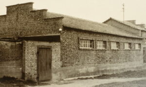 Die frühere Sporthalle des SV Bornheim, 1931/32 in Eigenleistung gebaut
