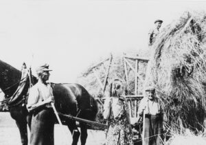 Willi, Elli und Vater Georg Wambsganß