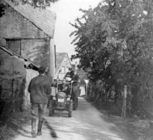 Früher Weinbergstrecker um 1966 im "Dammer Weech"